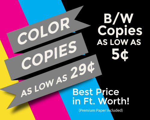 Cheap black and white copies